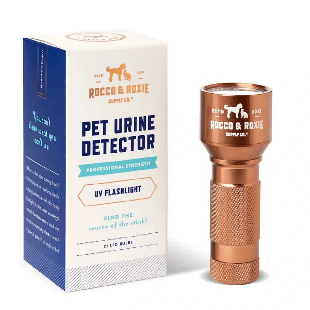 💜 Rocco & Roxie Pet Urine Detector UV Flashlight - NWT